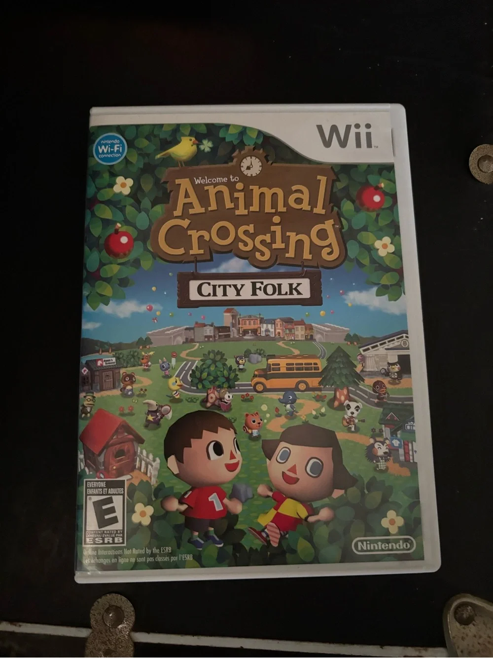 Wii Animal Crossing City Folk Nintendo Wii Complete with Manual